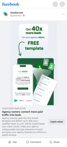 involve.me — "Agency owners: convert more paid traffic into leads"