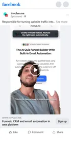 involve.me — "This is the fastest way to build a quiz funnel" (video for new audiences)
