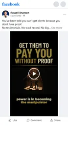 Prime Mover — "You've been told you can't get clients because you don't have proof" video ad