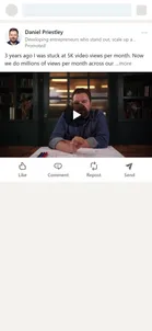 Vidonary — “3 years ago I was stuck at 5K video views” LinkedIn video ad