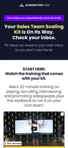 Acquisition.com — The plain thank-you