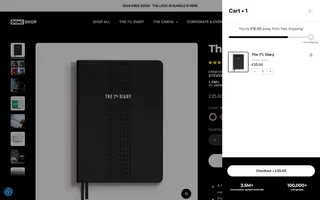 The Diary Of A CEO — “You’re £15.00 away from free shipping”