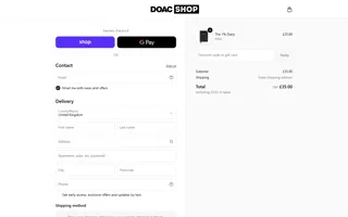 The Diary Of A CEO — Shopify checkout