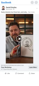 Dent Global — "Every industry has three tiers" ad