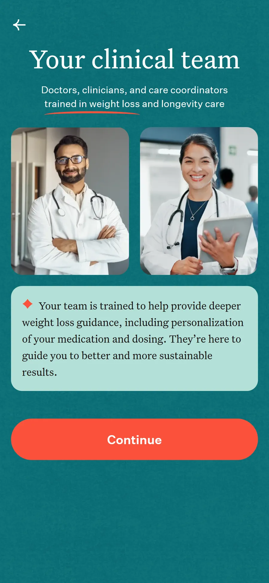 Noom — 32-screen medical intake before the email (screen 29)