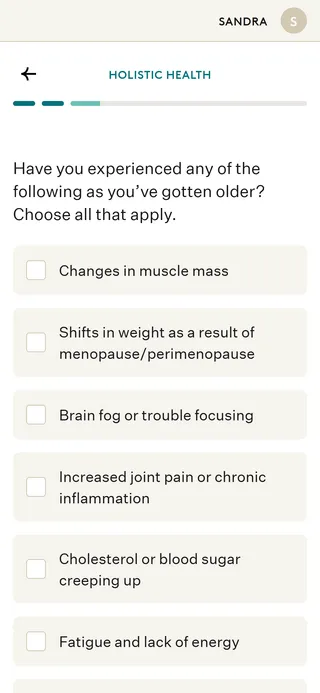 Noom — Holistic health and dosing questions