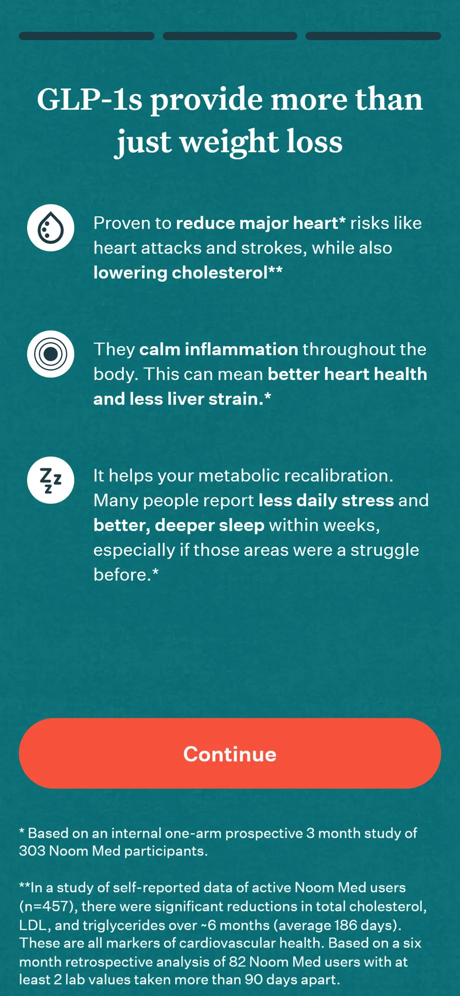 Noom — Holistic health and dosing questions (screen 8)