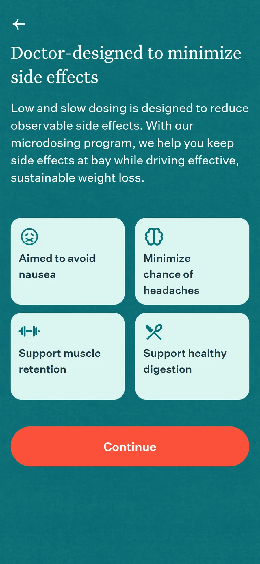 Noom — Holistic health and dosing questions (screen 17)