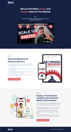 Dent Global — The resources page: a video, a free book, and ScoreApp