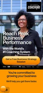 Tony Robbins — "Reach Peak Business Performance With the World's #1 Coaching System"