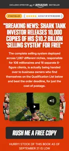 Sabri Suby — "Shark Tank investor releases 10,000 copies... for free"