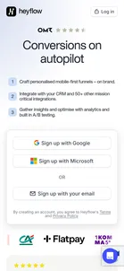 Heyflow — Trial signup (app.heyflow.com/signup)