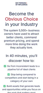 Dent Global — "Become the Obvious Choice in your Industry" recorded masterclass