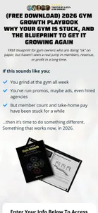 Gym Launch — "2026 Gym Growth Playbook" download page