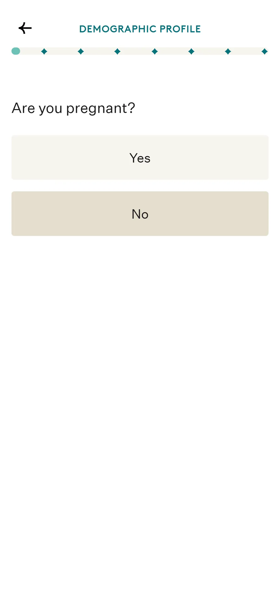 Noom — 19 screens before the email (screen 5)