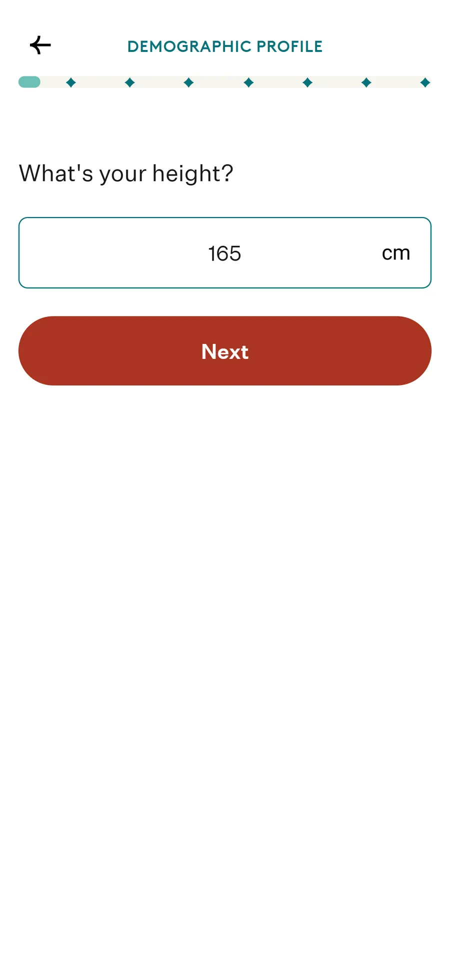 Noom — 19 screens before the email (screen 7)