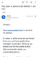 Simple — "Your plan is about to be deleted — act now"