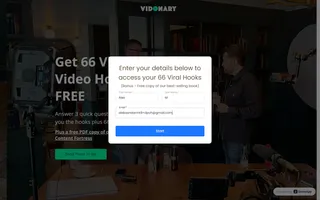 Vidonary — Email, then three questions