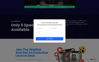 Vidonary — The waitlist application